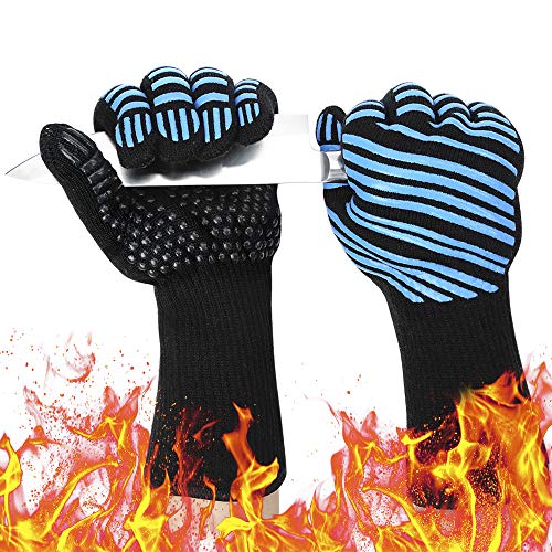 Algopix Similar Product 8 - 932 Extreme Heat Resistant BBQ Gloves