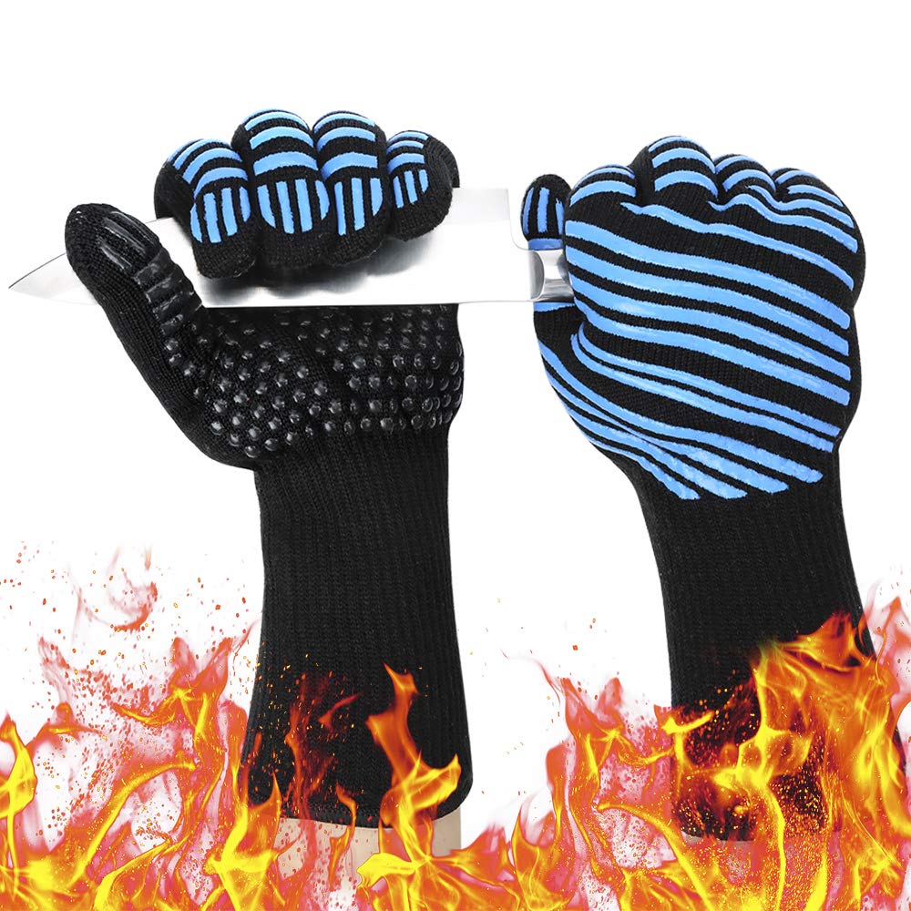 Algopix Similar Product 8 - 932 Extreme Heat Resistant BBQ Gloves