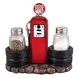 Algopix Similar Product 1 - Gas Pump Salt and Pepper Shaker Holder
