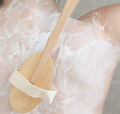 Algopix Similar Product 4 - 6 Pcs Premium Boar Bristle Shower Brush