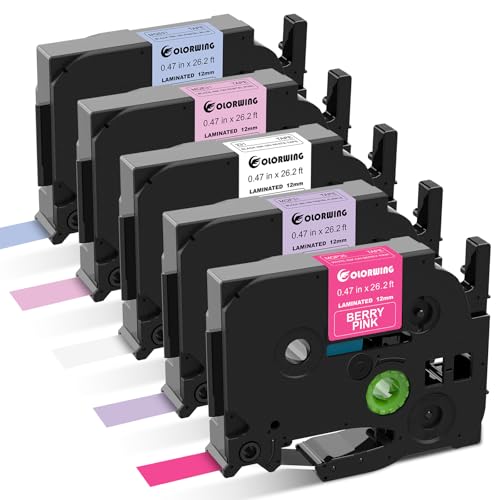 Algopix Similar Product 2 - 5Pack Compatible Brother P Touch Label