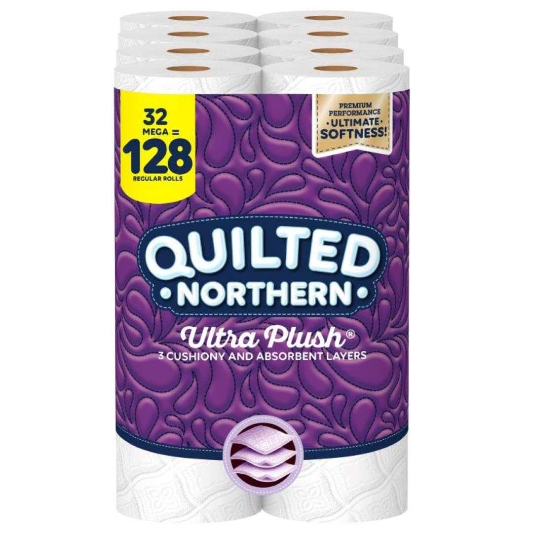 Algopix Similar Product 7 - Quilted Northern Ultra Plush Toilet