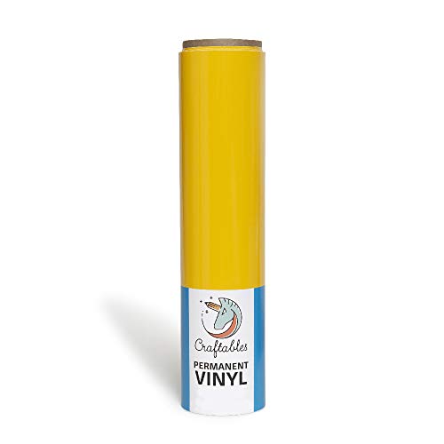 Algopix Similar Product 19 - Craftables Yellow Vinyl Roll 