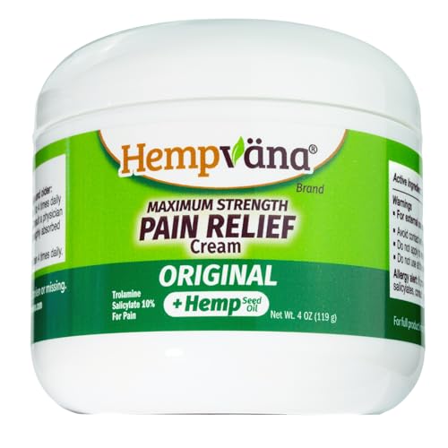Algopix Similar Product 6 - Hempvana Relief Cream with Seed Extract