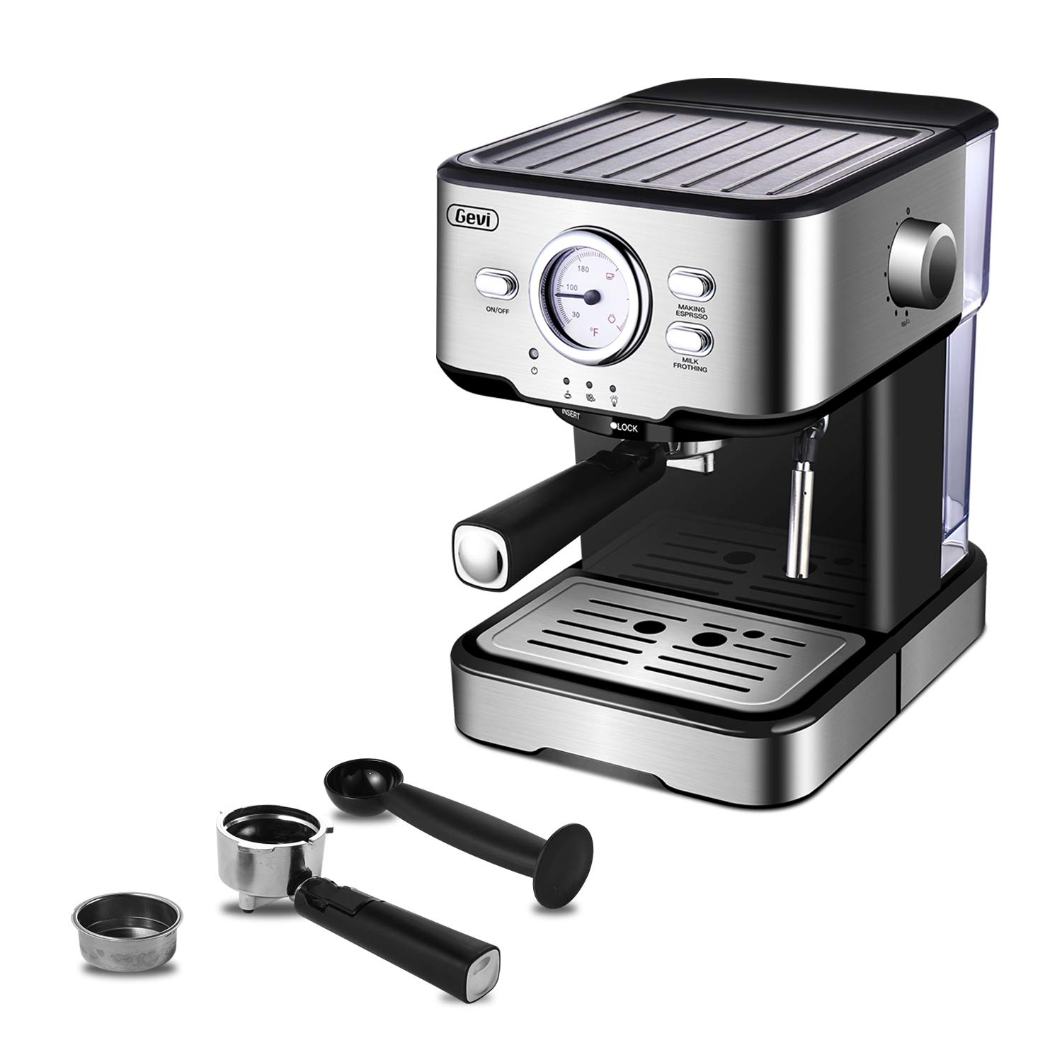 Algopix Similar Product 2 - Espresso Machines 15 Bar with Milk