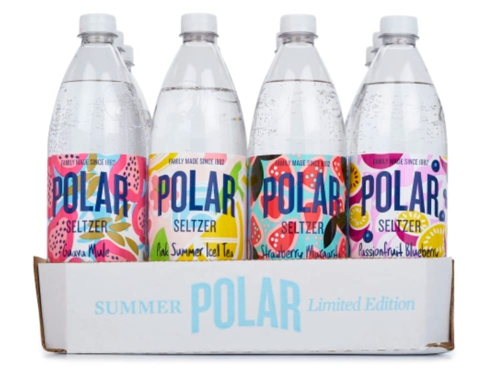 Algopix Similar Product 9 - Polar 100 Natural Seltzer  12 x 1L