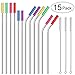 Algopix Similar Product 19 - Metal Straws Stainless Steel StrawsSet