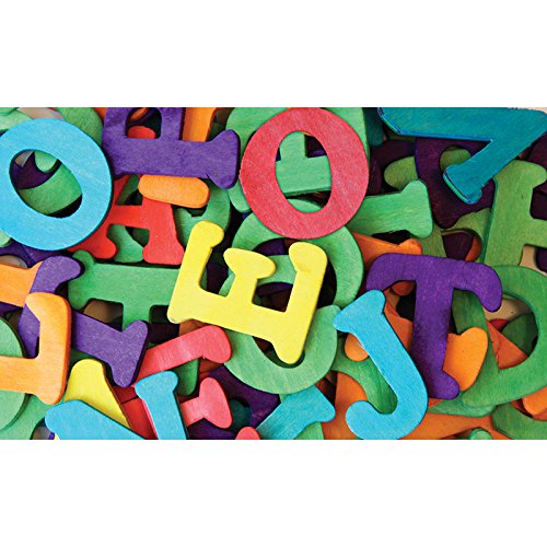 Algopix Similar Product 15 - Creativity Street Wood Capital Letters