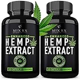 Algopix Similar Product 9 - 2 Pack  240 Pills Hemp Oil Capsules