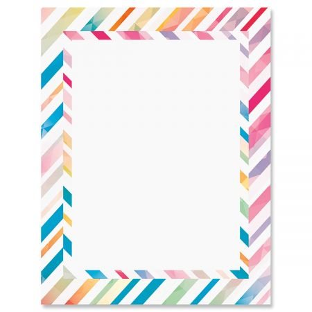 Algopix Similar Product 19 - Stripe Rainbow Letter Papers25 Sheets