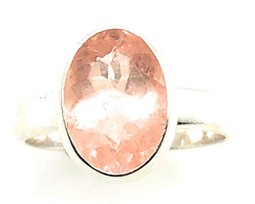 Algopix Similar Product 9 - Natural 2ct Peach Morganite 925 Solid