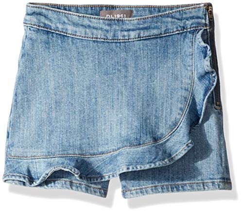 Algopix Similar Product 3 - DL1961 Girls' Big Lola Skort, Mimosa, 10