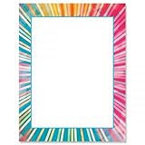Algopix Similar Product 1 - Rainbow Rays Letter Papers25 Sheets of