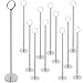 Algopix Similar Product 10 - Gray Bunny Metal Table Number Holders