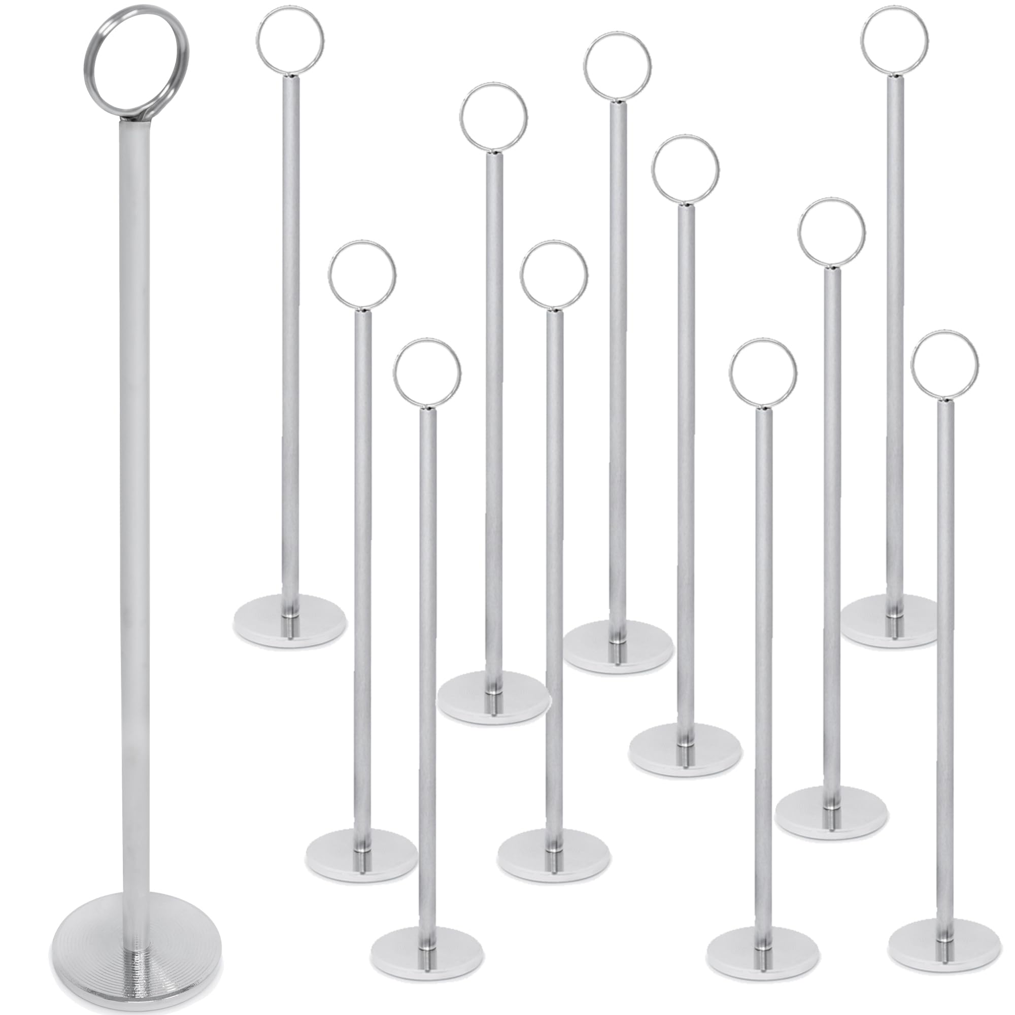 Algopix Similar Product 3 - Gray Bunny Metal Table Number Holders