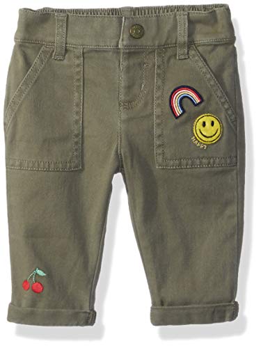 Algopix Similar Product 4 - Gymboree Baby Girls Woven Crop Pant