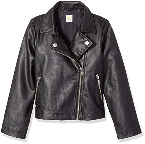 Algopix Similar Product 6 - Crazy 8 Girls Big Moto Jacket Black