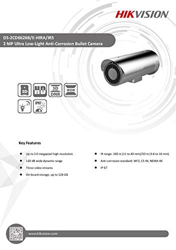 Algopix Similar Product 15 - Hikvision Camera DS2CD6626BEHIR5