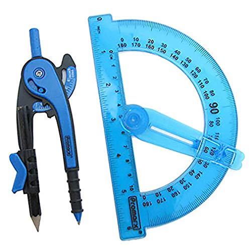 Algopix Similar Product 15 - Promarx Geometry Set Protractor and