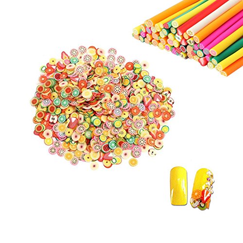 Algopix Similar Product 14 - Fruit Fimo Slices Qiancraftkits
