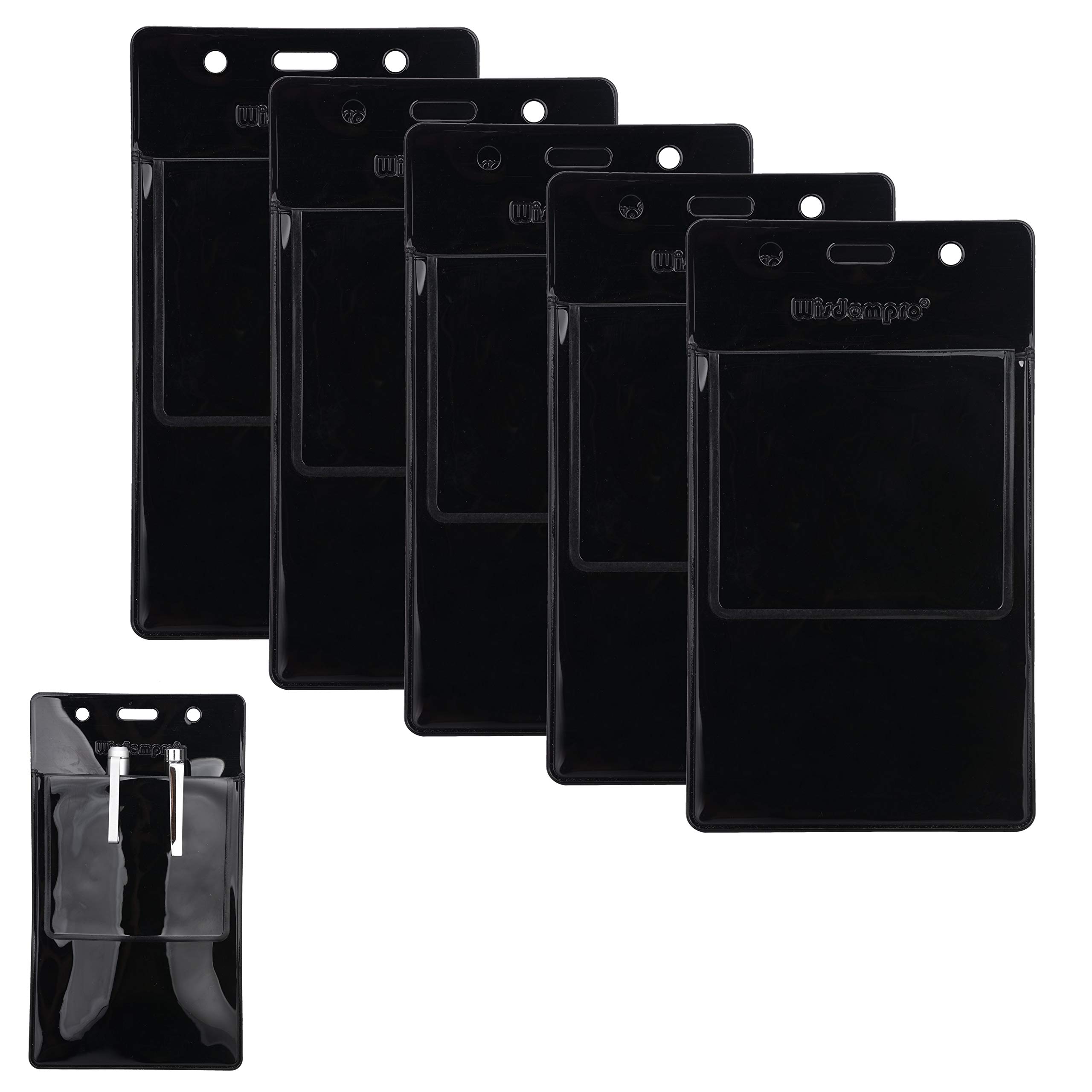 Algopix Similar Product 8 - Wisdompro 5 Pack Clear Heavy Duty