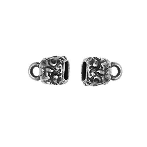 Algopix Similar Product 9 - TierraCast Cord Ends 2Strand Flora