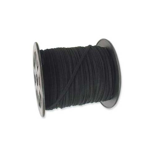 Algopix Similar Product 8 - Velvet Black Faux Leather Suede Ultra