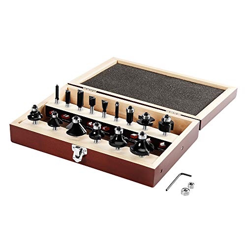 Algopix Similar Product 15 - SKIL 15 Piece Router Bit Set - RTB7500