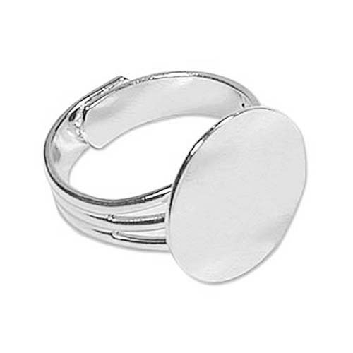 Algopix Similar Product 2 - Beadaholique Silver Plated Adjustable