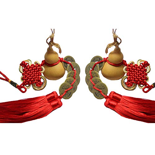 Algopix Similar Product 8 - 2PCS Wooden Hu Lu Gourd for Chinese