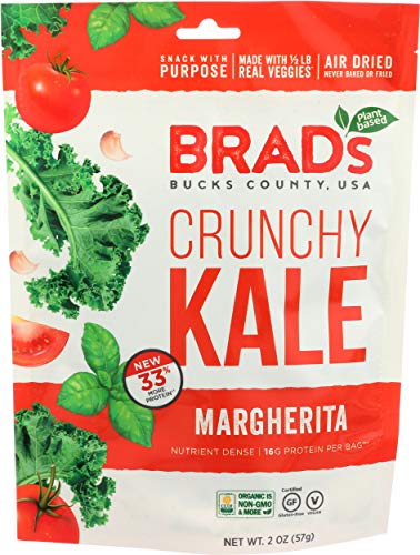 Algopix Similar Product 4 - Brads Raw Crunchy Kale Margherita 2
