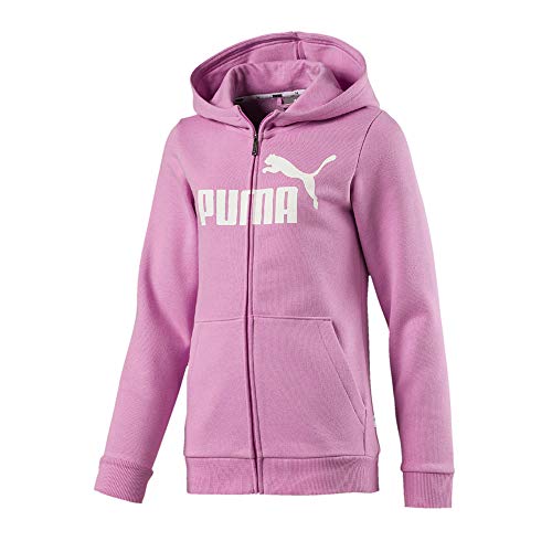 Algopix Similar Product 17 - PUMA Girls Essential Hooded Fleeced