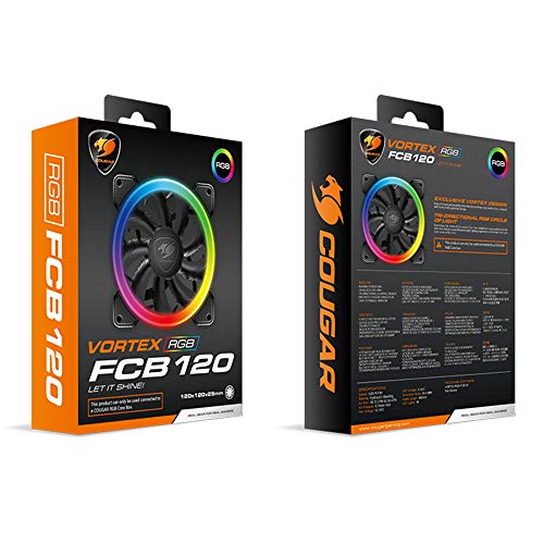 Algopix Similar Product 2 - Cougar Hydraulic Vortex RGB FCB 120 mm