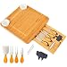 Algopix Similar Product 15 - MaxMoxie Bamboo Cheese Board and