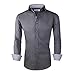Algopix Similar Product 14 - Alex Vando Mens Dress Shirts Regular