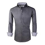 Algopix Similar Product 10 - Alex Vando Mens Dress Shirts Regular