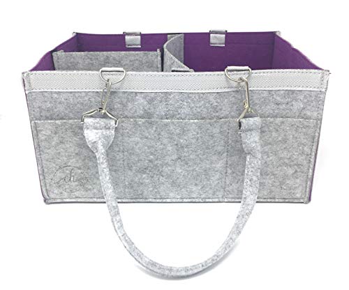 Algopix Similar Product 4 - Baby Diaper Caddy Organizer with