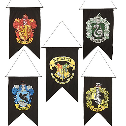 Algopix Similar Product 6 - Rubies Set of 5 Harry Potter Banners