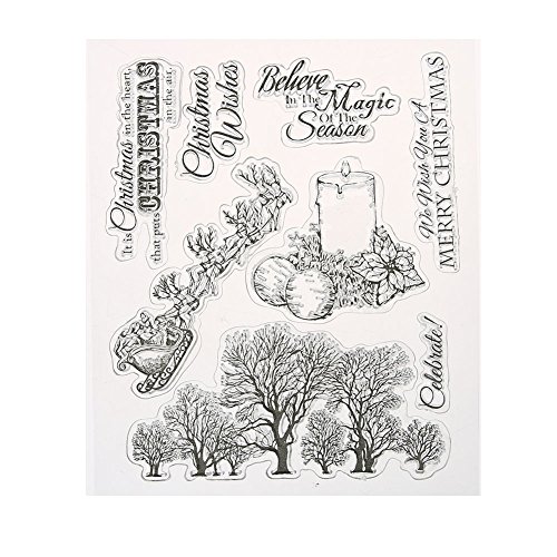 Algopix Similar Product 14 - Starnearby Transparent Clear Stamp DIY