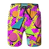 Algopix Similar Product 11 - Vintage 80s Memphis Mens Summer Surf