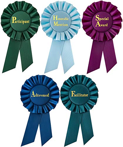 Algopix Similar Product 2 - Clinch Star Rosette Award Ribbons