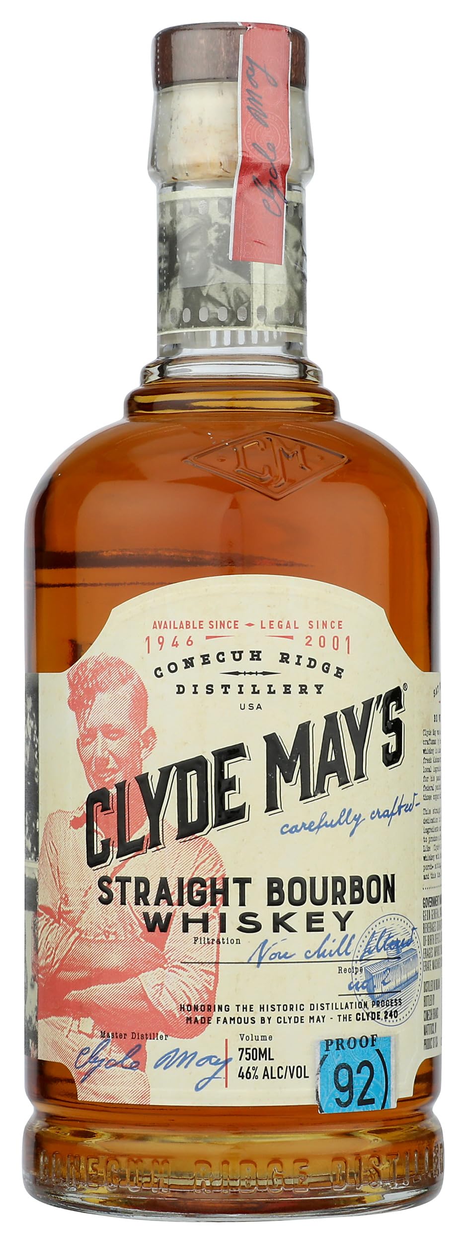 Algopix Similar Product 9 - Clyde Mays Straight Bourbon Whiskey