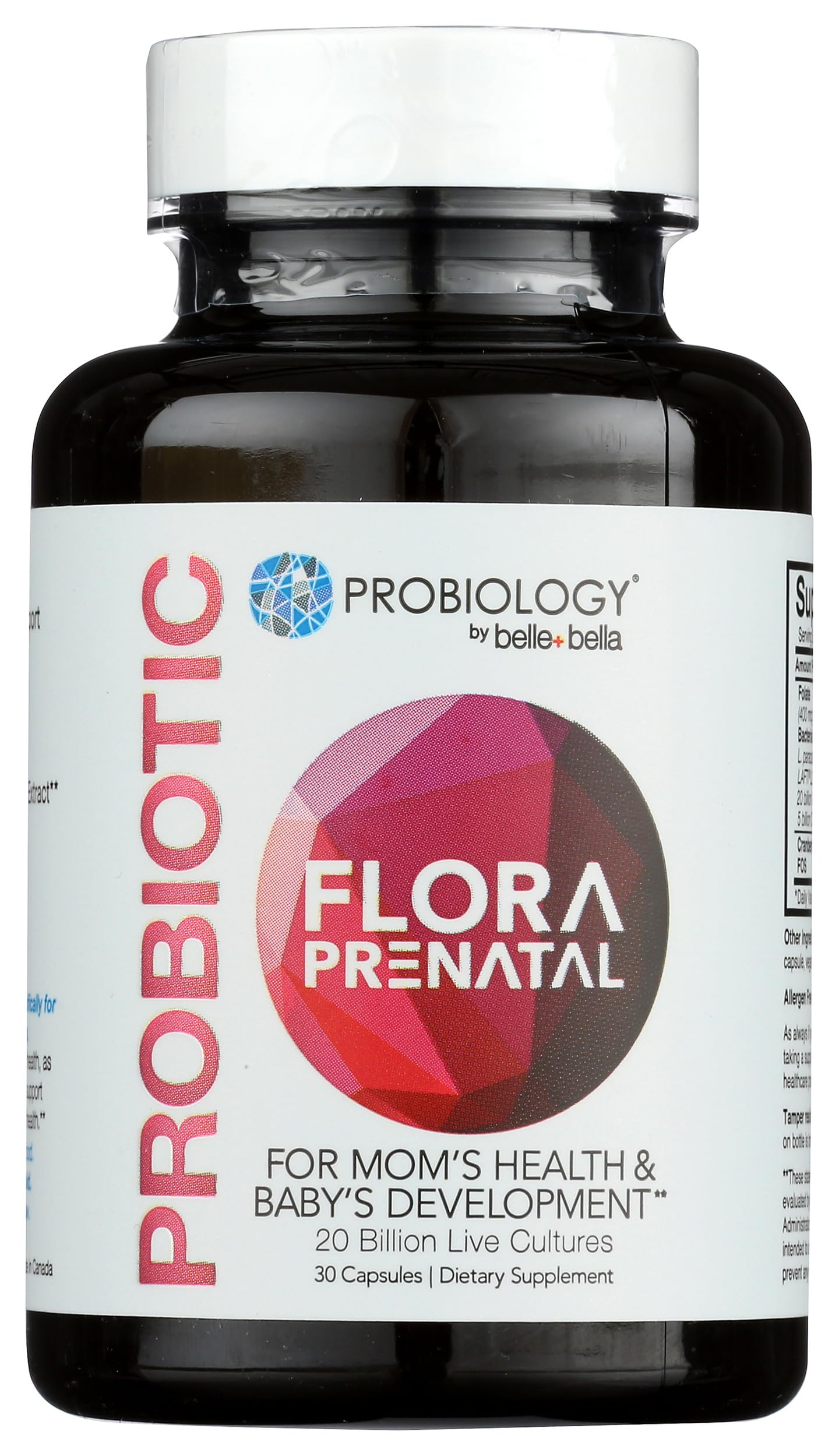 Algopix Similar Product 20 - BelleBella Probiology Probiotic Flora