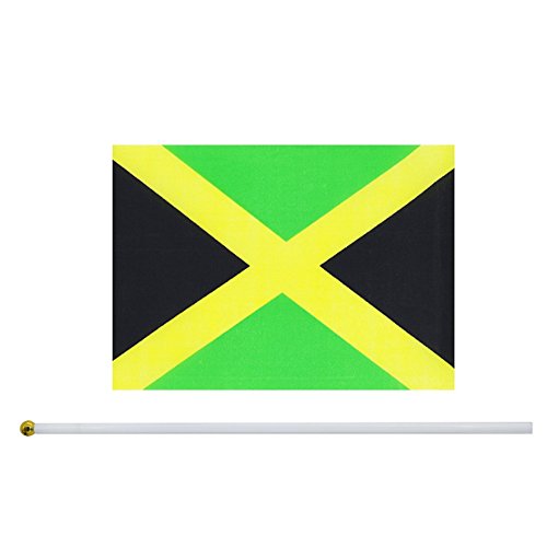Algopix Similar Product 7 - Jamaica Stick FlagJamaican Hand Held