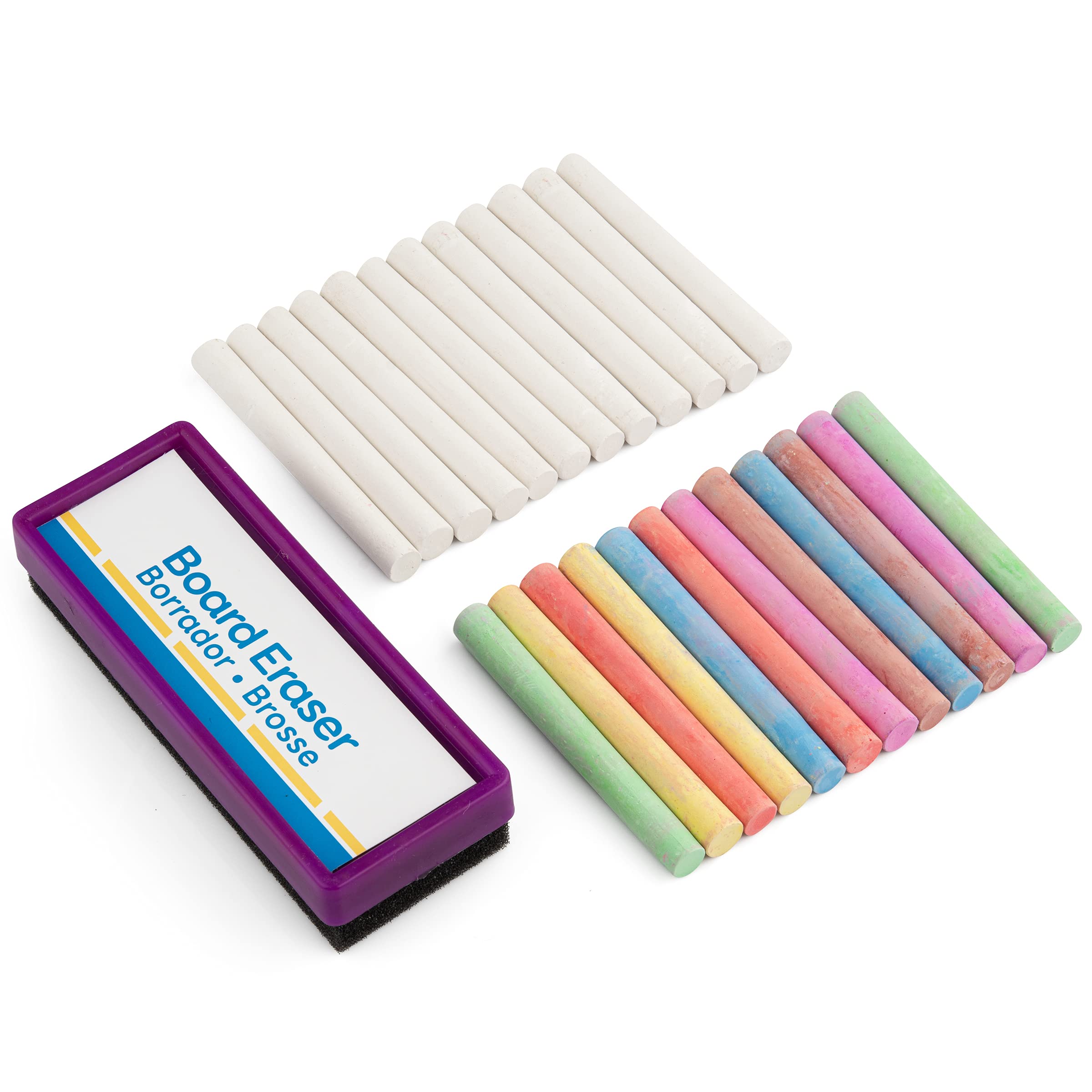 Algopix Similar Product 4 - Emraw Eraser 12 White Chalk Dustless
