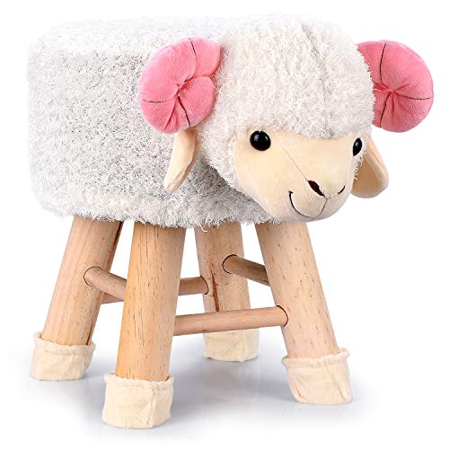 Algopix Similar Product 6 - Abco Tech Kids Wooden Animal Footstool