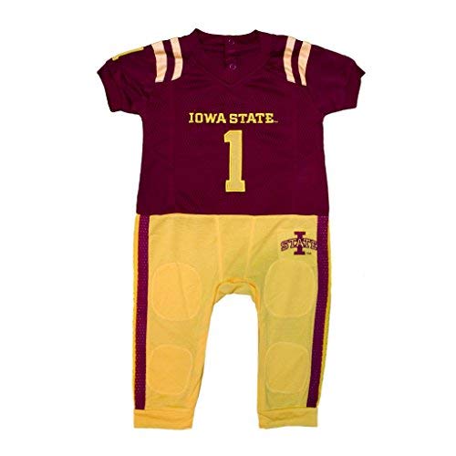 Algopix Similar Product 14 - FAST ASLEEP Iowa State Baby NCAA