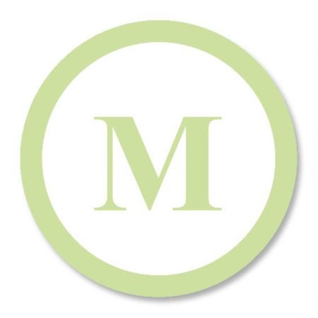 Algopix Similar Product 10 - Personalized Simple Initial Envelope