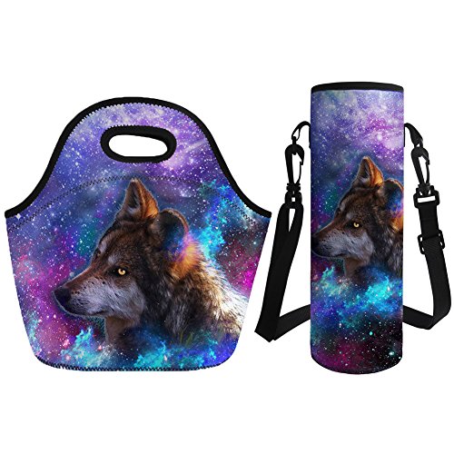 Algopix Similar Product 3 - Coloranimal 2PCSSet of Neoprene Lunch