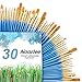 Algopix Similar Product 2 - Noorlee 6 Pack Paint Brush Set 60 pcs
